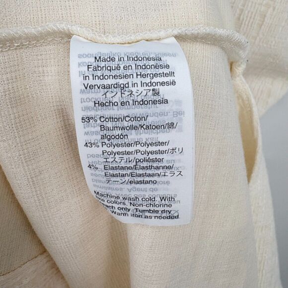 Madewell White Midi Dress with Black Buttons - Picture 11 of 11